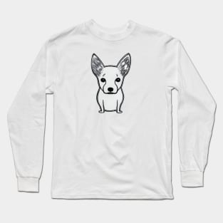 Outline doggy Long Sleeve T-Shirt